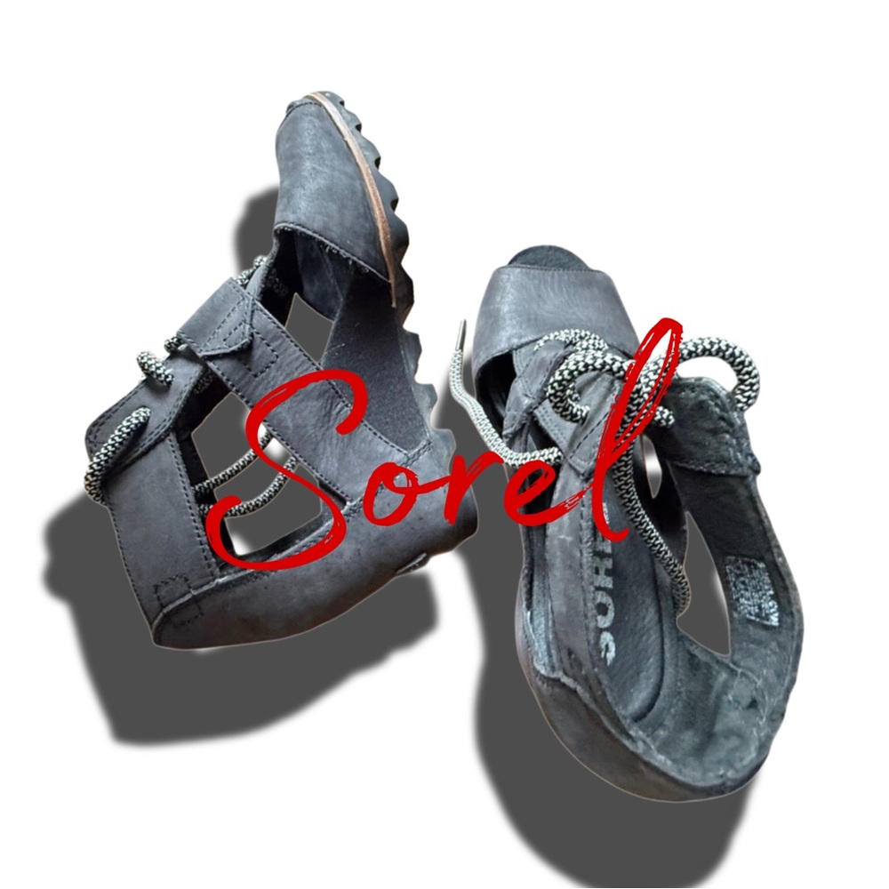 SOREL Women's Joanie Lace Up Sandals Size 8